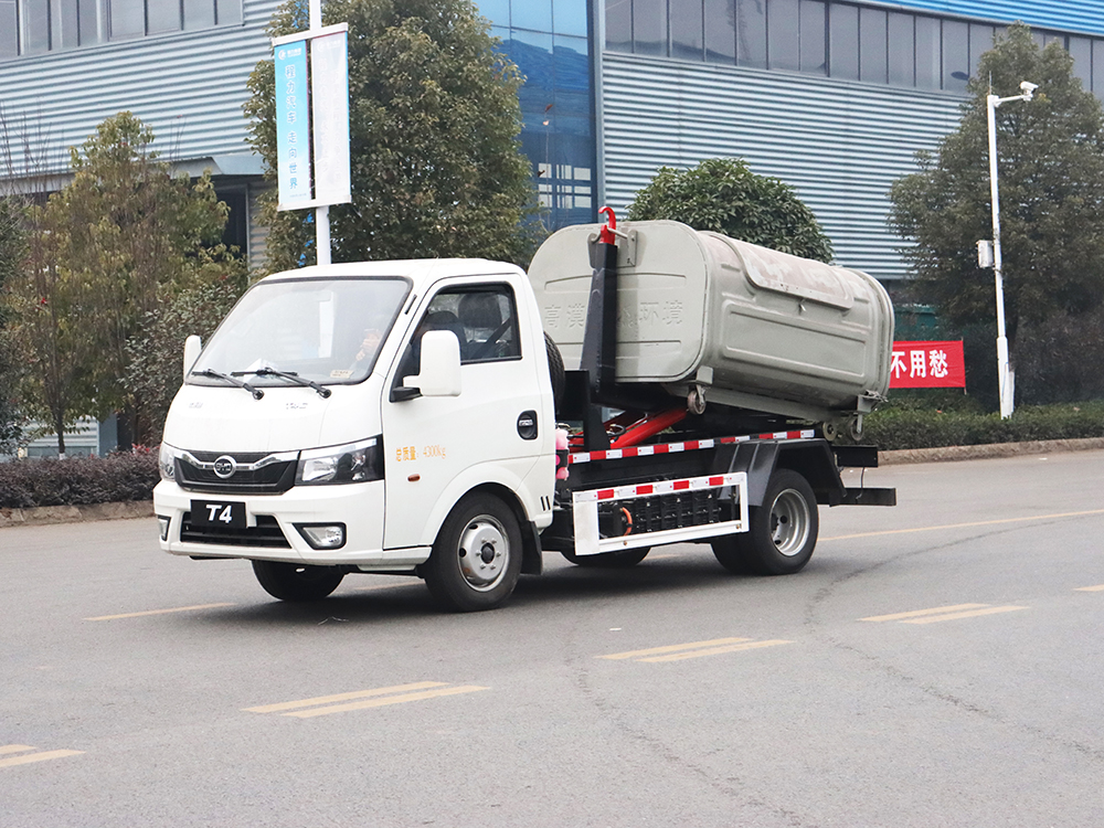 CL5042ZXXB新能源比亚迪T4纯电动勾臂垃圾车